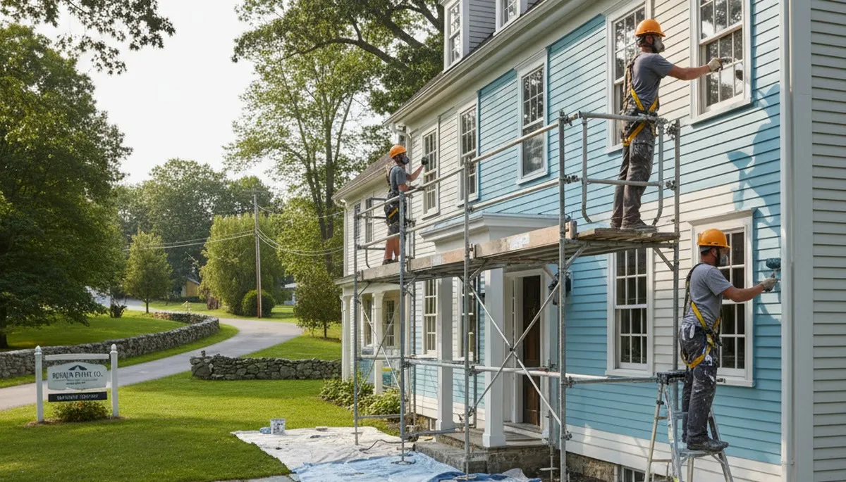 Professional painting services in Worcester, MA for residential and commercial properties