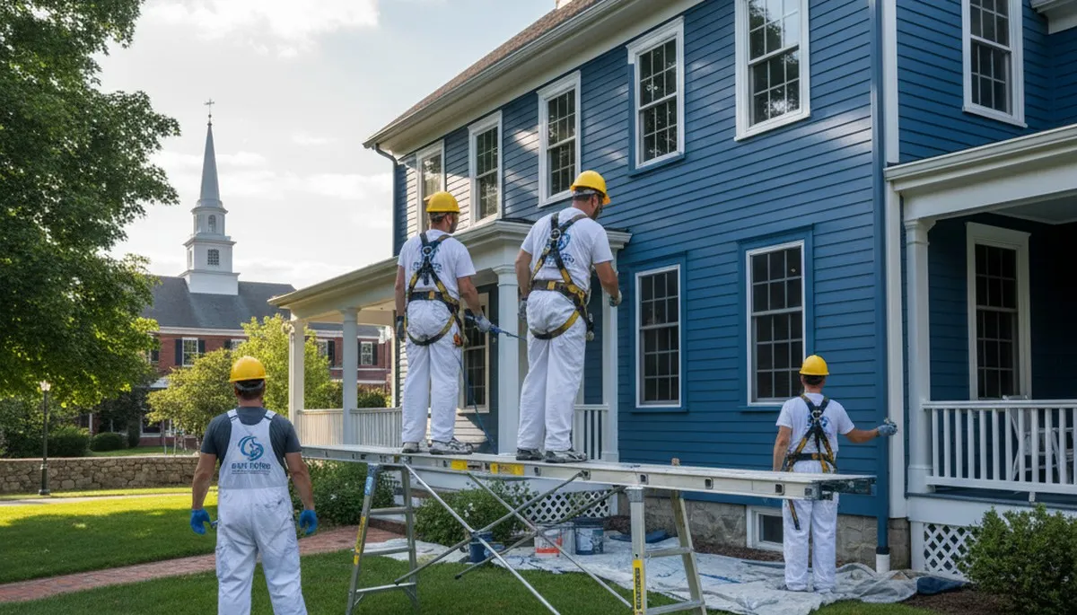 Professional painting services in Worcester, MA for residential and commercial properties