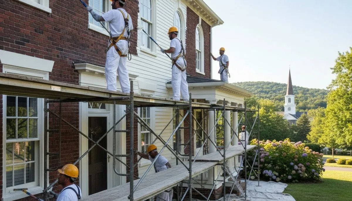 Professional painting services in Worcester, MA for homes and businesses