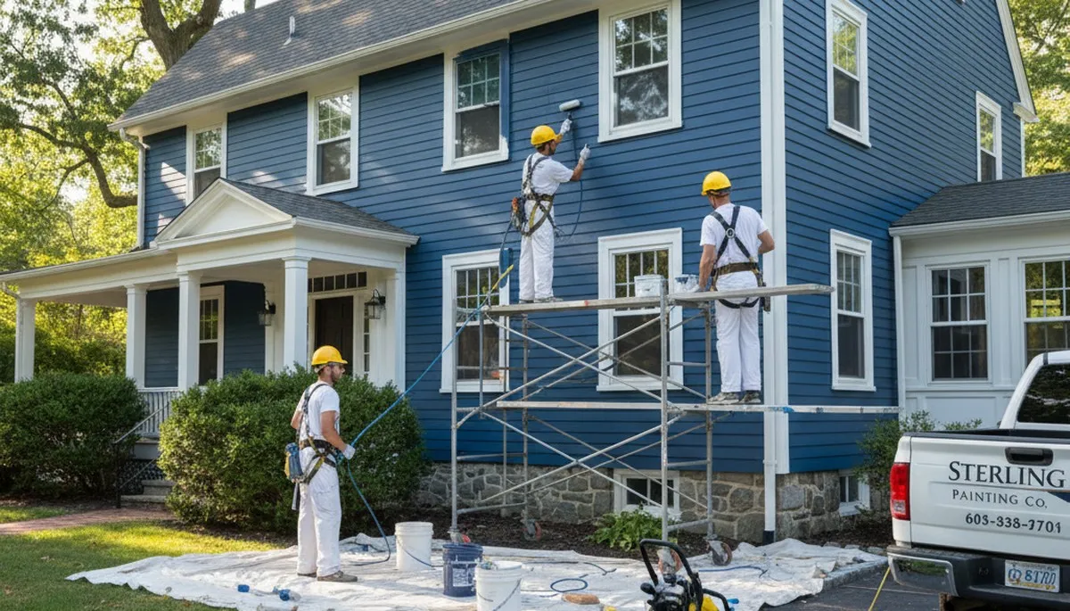 Professional painting service in Worcester, MA for residential and commercial projects
