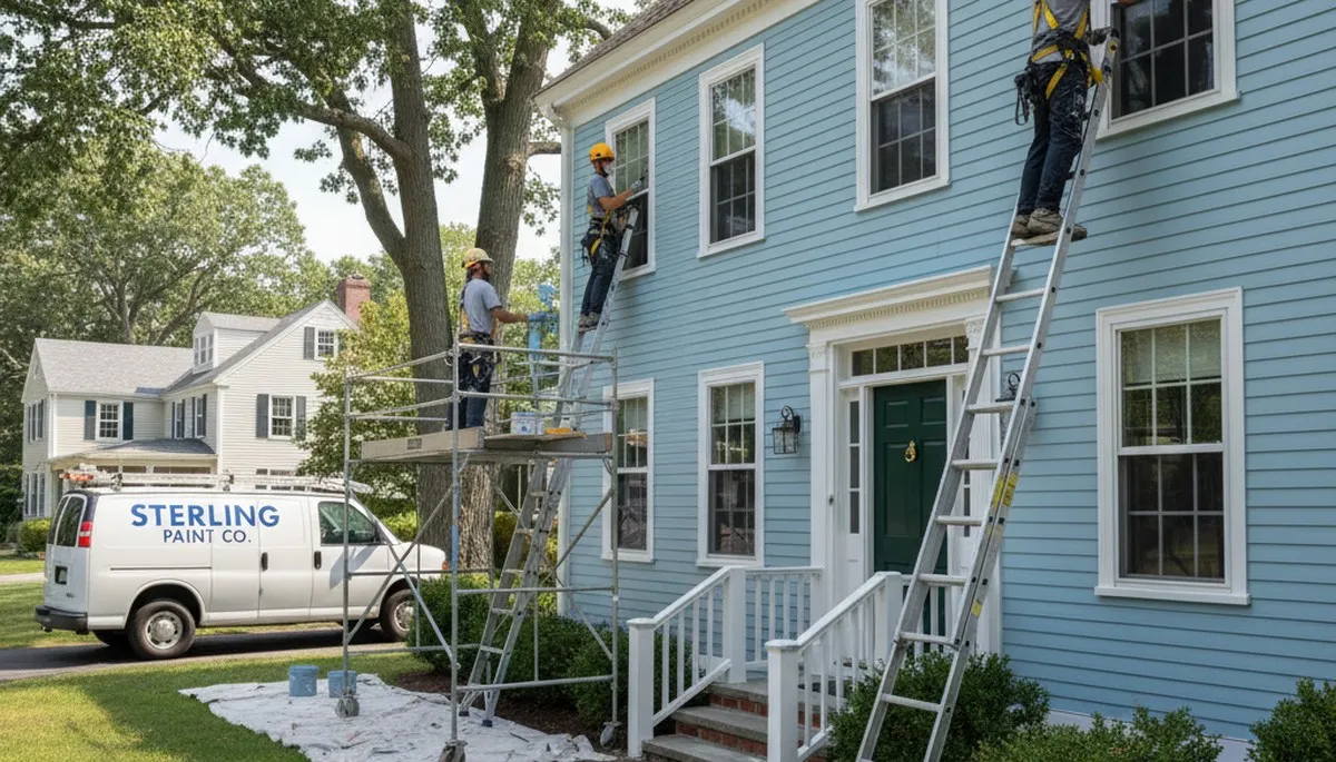 Professional painting service in Worcester, MA for residential and commercial properties